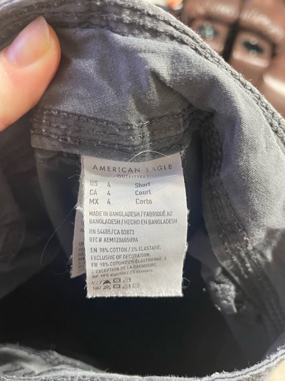 American Eagle baggy joggers size 4 - Picture 3 of 7